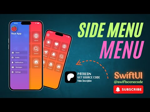 Side Menu with SwiftUI IOS 17+