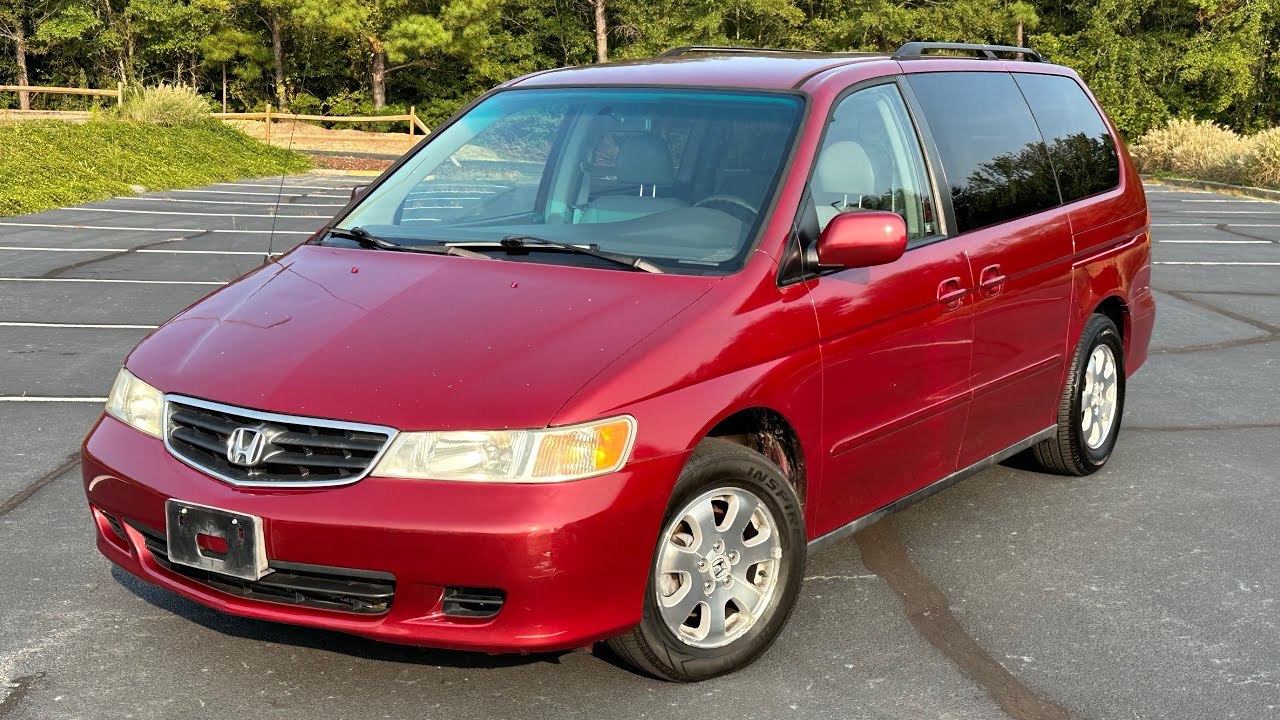 2003 Honda Odyssey EX-L with JUST 106000 MILES!