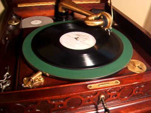 1904 Victor "Melba" Record - Good Night sung by Mme Nellie Melba - Victor VTLA Victrola