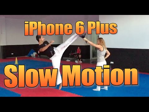 Slow Motion iPhone 6 plus Taekwondo