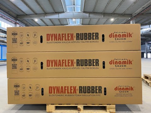 Dynaflex Rubber Elastomerik Kauçuk Köpük Yalıtım Boruları Tanıtım Filmi