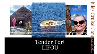 Lifou, a tender transfer, Not for the mobility challenged @julescruisecompanion #cruise