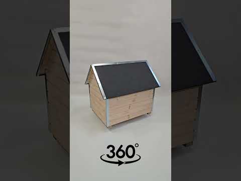 Prezentare 360 Cusca Caine Izolata Model ALI