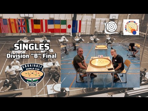 Aníbal (ESP) VS Xavi (ESP) at the Crokinole World Cup 2025 Singles - Division "B" Final