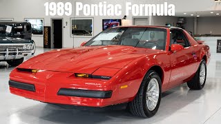 Video Thumbnail for 1989 Pontiac Firebird Formula