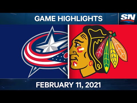 NHL Game Highlights | Blue Jackets vs. Blackhawks – Feb. 11, 2021
