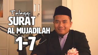 Download lagu TALAQQI SURAT AL MUJADILAH AYAT 1-7 USTADZ ALI ILYAS mp3