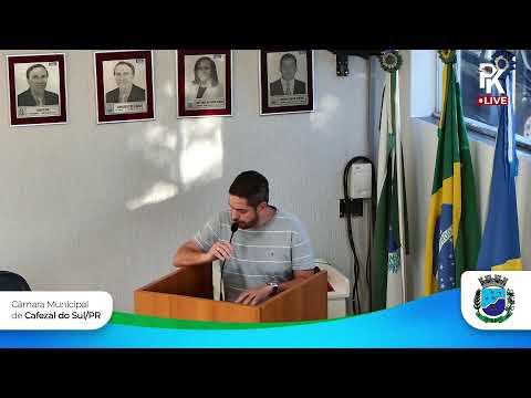 Transmissão ao vivo de Câmara Municipal de Cafezal Do Sul - PR