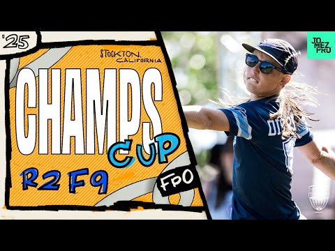 2025 PDGA Champions Cup | FPO R2F9 | Saarinen, Huynh, Pierce, Lätt | Jomez Disc Golf