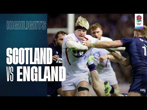 Highlights des Guinness Six Nations-Spiels England gegen Schottland 2026