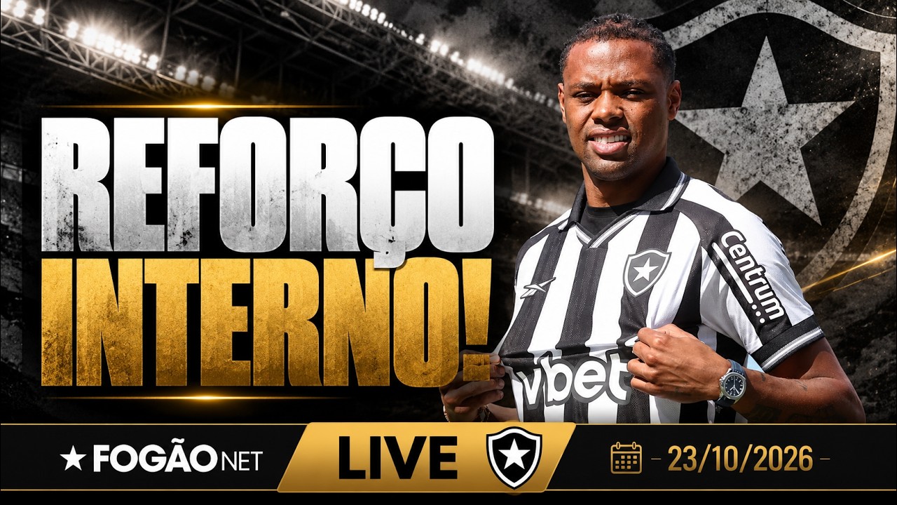 LIVE | Kaio Pantaleão se aproxima do retorno no Botafogo; Tite é elogiado por elenco