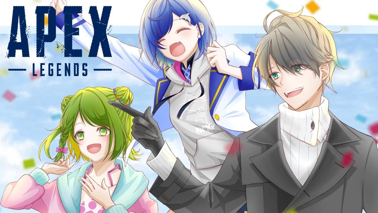【APEX】#花園快晴 カスタムマッチ🐻🐬🌞【にじさんじ/西園チグサ】