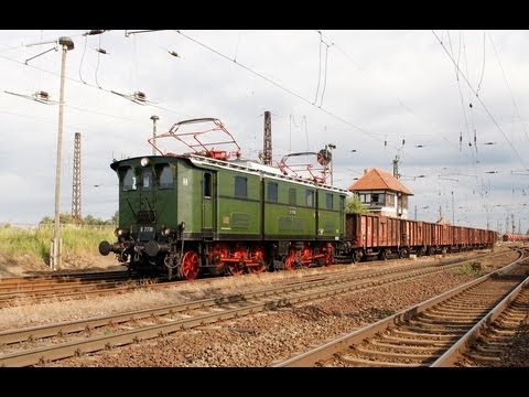 E77 10 Fotogüterzug Köthen - Halle