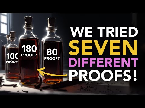 What's the best ABV spirit for making vanilla extract?