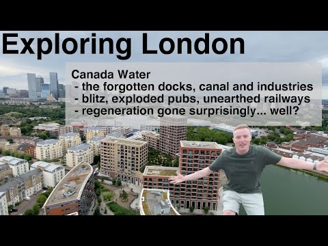 Exploring Canada Water (and Surrey Docks/Quays)