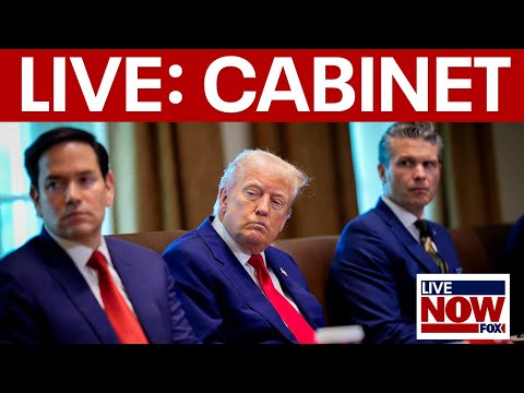 Video | WATCH FULL: Trump holds cabinet meeting amid new tariffs and Texas flooding