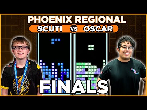 HE HAS DONE IT!!!! | Blue Scuti vs. Oscar Phoenix Regional Tetris Championship