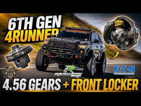 6th gen 4runner gets 4.56 GEARS + Front LOCKER Full Install & Review!