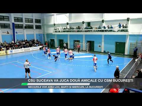 CSU Suceava will play two friendlies with CSM Bucharest
