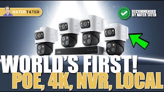✅Amazing 3-lens Security Cameras - NEW eufy S4 Max NVR PoE System With Local AI - No Subscriptions!