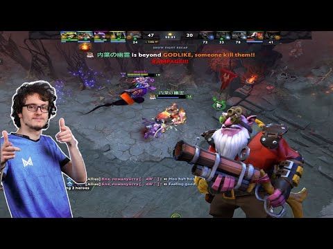 Miracle- (smurf) - Sniper - Rampage