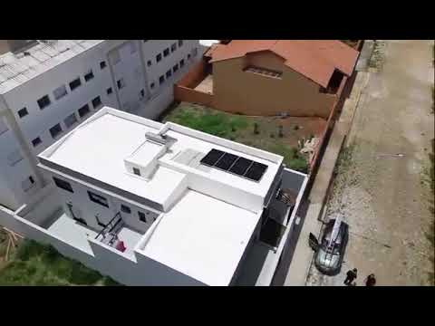 Energia Solar em Santa Rita do Sapucaí: 250 kWh/mês com 4 Painéis Bifaciais