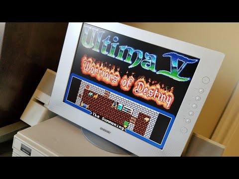 Enhancing the Tandy 1000 RLX + LCD Experience with Scanlines | #SepTandy