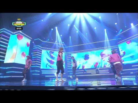 120828 SHOW CHAMPION 29회 F.CUZ -  꿈꾸는 아이