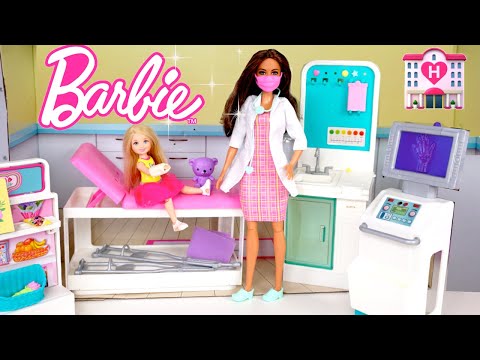 Barbie Dolls Fast Care Clinic Pretend Play - Titi Toys & Dolls