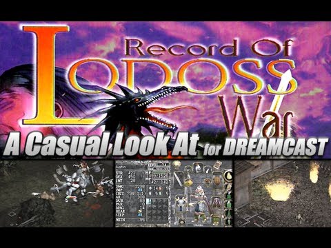 record of lodoss war dreamcast gameplay