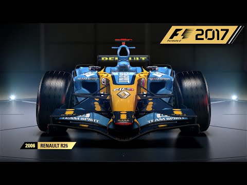 F1 2017 - Classic Car Reveal: 2006 Renault R26 Trailer