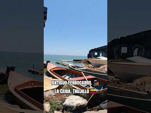 Antiguo Ferrocarril 🚂 La Ceiba Estado Trujillo 🇻🇪  #muelle #puerto #aduana #venezuela