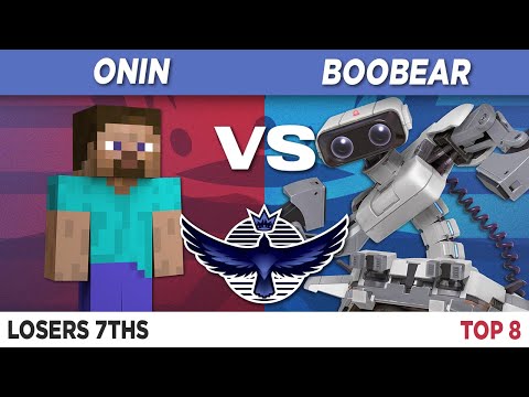 MIRAGE: Onin (Steve) vs Boobear (Palutena, R.O.B.) - Losers 7ths