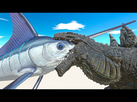 EPIC ZILLA FUNNY MOMENTS - Animal Revolt Battle Simulator