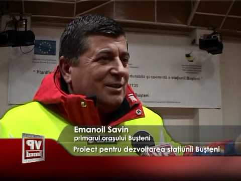 Proiecte pentru dezvoltarea staţiunii Buşteni