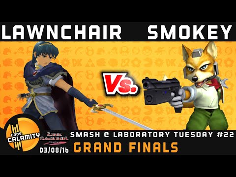 S@LT #22 | [L] Lawn Chair (Marth) vs [W] Smokey Bluntz (Fox) - Grand Finals - SSBM