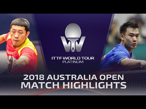Xu Xin vs Liu Dingshuo (HD Highlights) | 2018 ITTF World Tour Australia Open