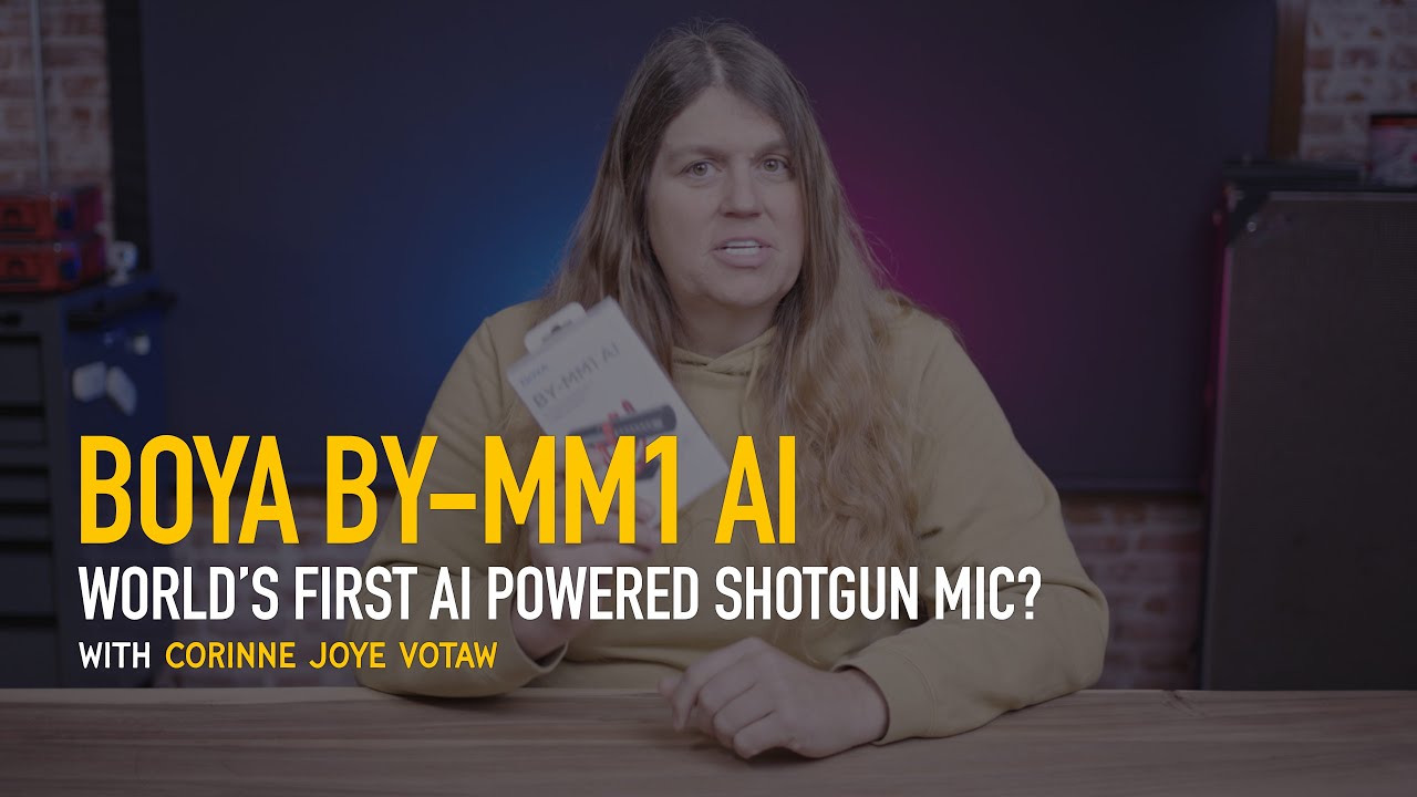 BOYA BY-MM1 AI Review: REAL-WORLD Test of the First AI Shotgun Mic!