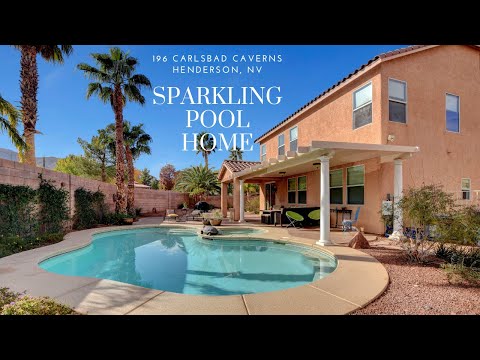 Henderson Pool Home for Sale - Large lot, 4 bed/3bath - $434,900