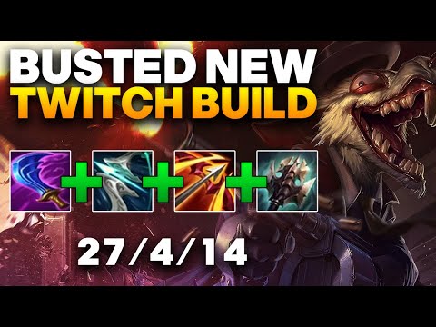 Twitch ADC Gameplay - This Weird New Twitch Build Is Insanely Busted | League of Legends