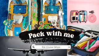 What to pack when working on a cruise ship
