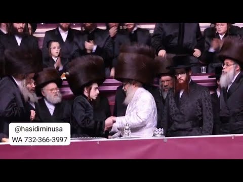 Wedding Of Satmar Rebbe R’ Aharon’s First Great Grandchild | חתונת נכד דור רביעי של האדמו״ר מסאטמאר