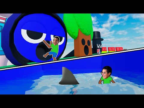 NÃO ESCOLHA O ESCORREGADOR DO SPRUNKI ERRADO! (ROBLOX)