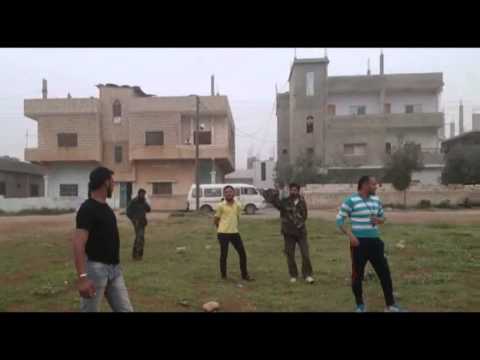 عملية تدريب مقاتلين كتيبة المعتصم بالله على كيفية رمي القنابل اليدوي