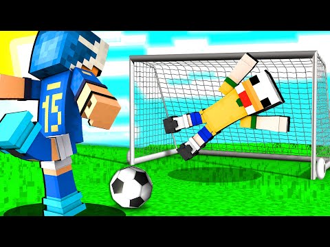 GIOCHIAMO A CALCIO SU MINECRAFT - ITA