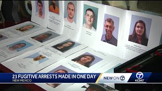 AG says 23 fugitives arrested under new statewide violent fugitive roundup