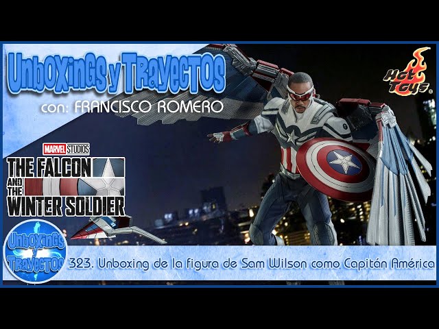 Vídeo relacionado con Marvel Iron Man and His Awesome Friends, Capitán América: Sam Wilson Super Bike, Figura de acción y Moto de Juguete