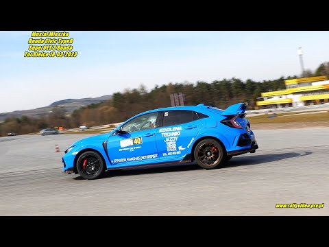 Musiał Mieszko - Honda Civic TypeR - SuperOES 3 Runda Tor Kielce 18-03-2023