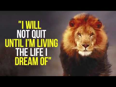 I  WILL NOT QUIT UNTIL I’M LIVING THE LIFE I DREAM OF!