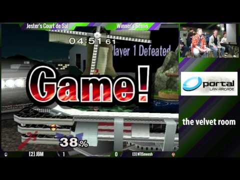 Jester's Court de Sal! - Winners Semis - JBM (Marth) vs NT| Smeesh (Falco) - Melee Singles
